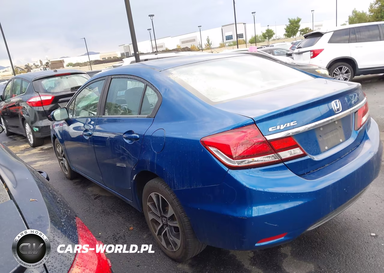 2015 Honda Civic Ex VIN:2HGFB2F87FH558673 - 14