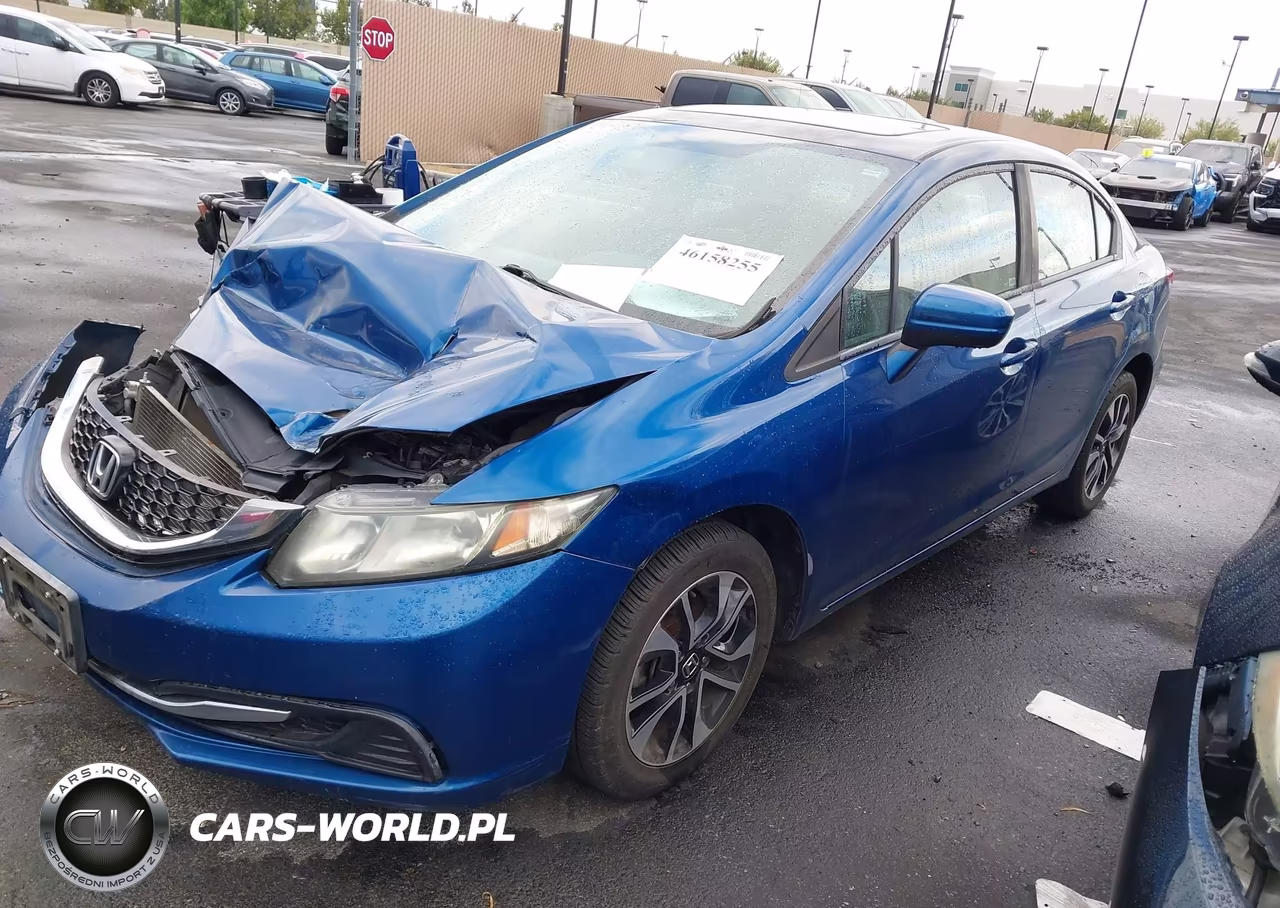 2015 Honda Civic Ex VIN:2HGFB2F87FH558673 - 2