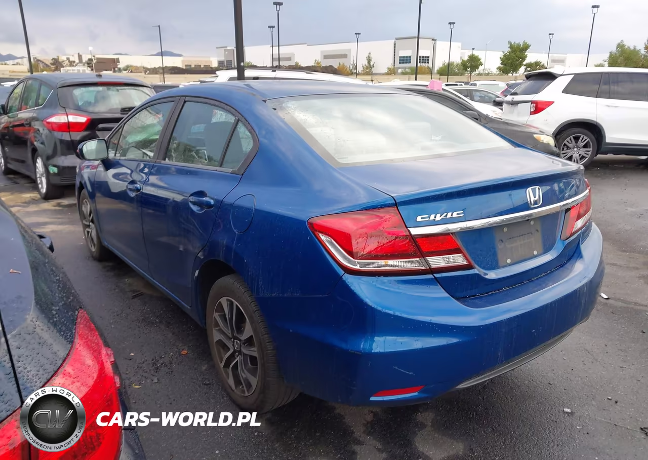 2015 Honda Civic Ex VIN:2HGFB2F87FH558673 - 3