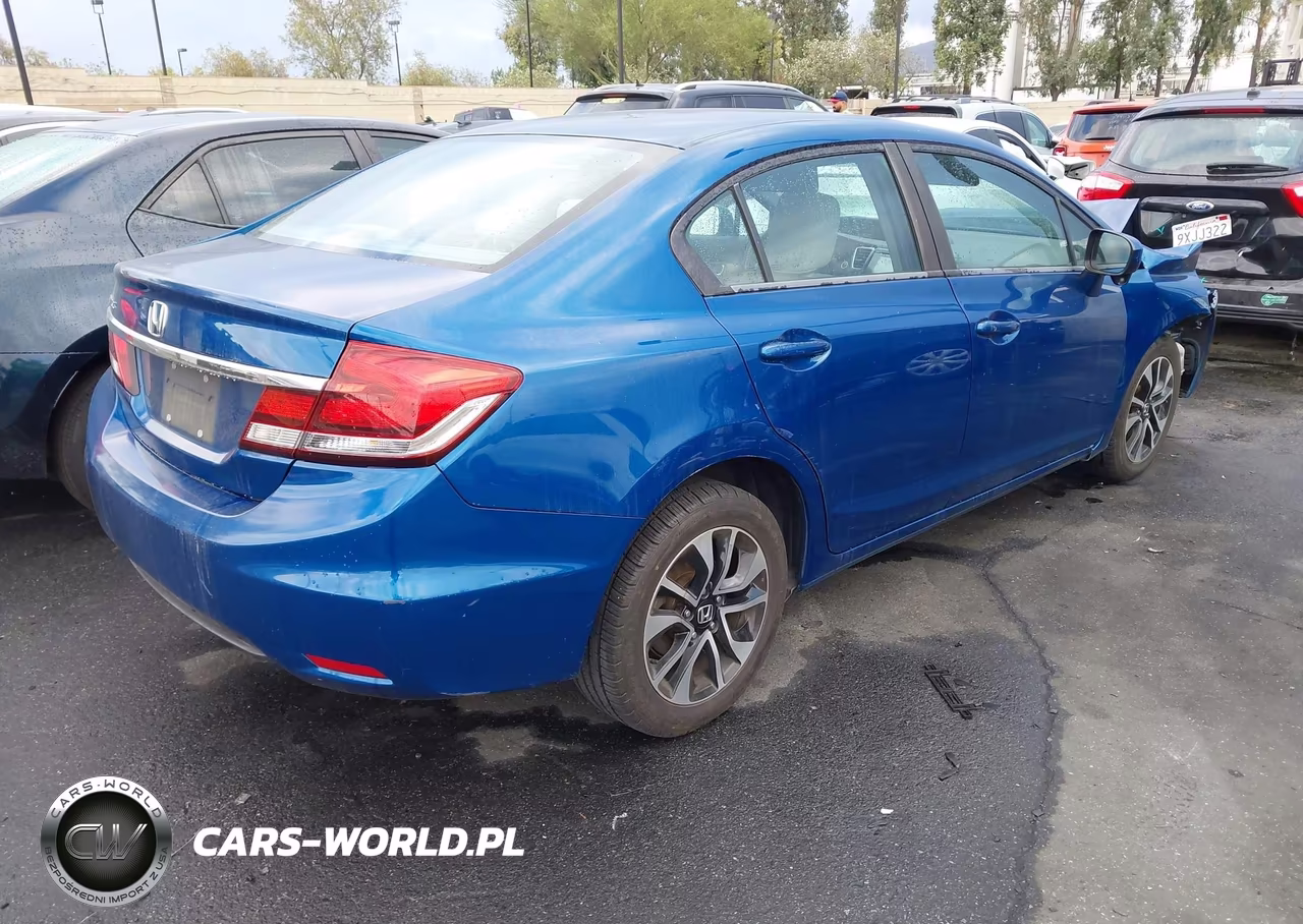 2015 Honda Civic Ex VIN:2HGFB2F87FH558673 - 4