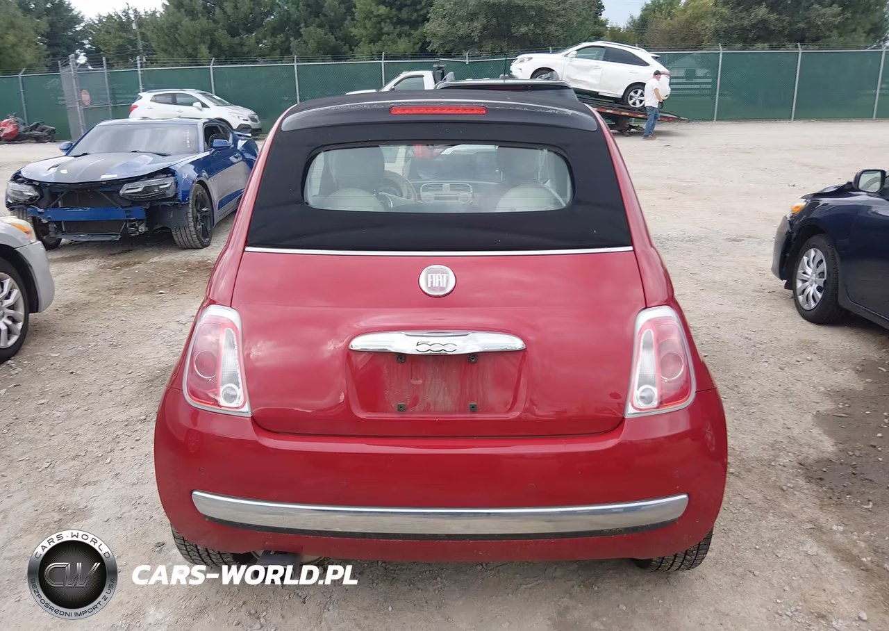 2012 Fiat 500C Lounge VIN:3C3CFFER2CT335228 - 16