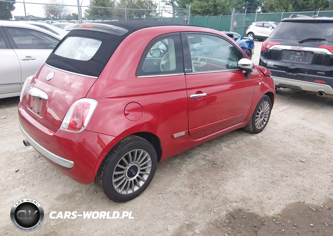 2012 Fiat 500C Lounge VIN:3C3CFFER2CT335228 - 4