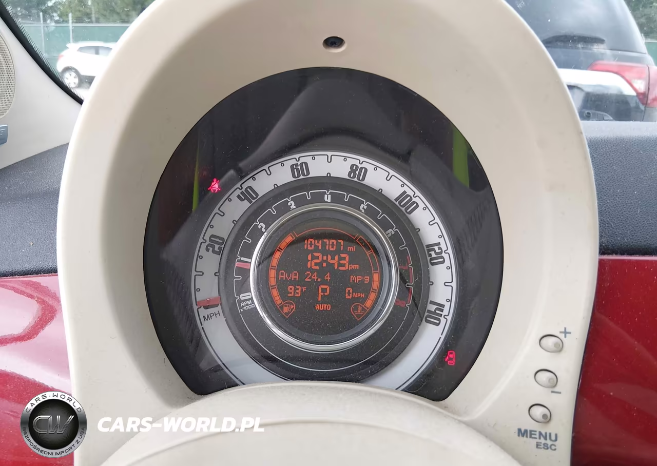 2012 Fiat 500C Lounge VIN:3C3CFFER2CT335228 - 7
