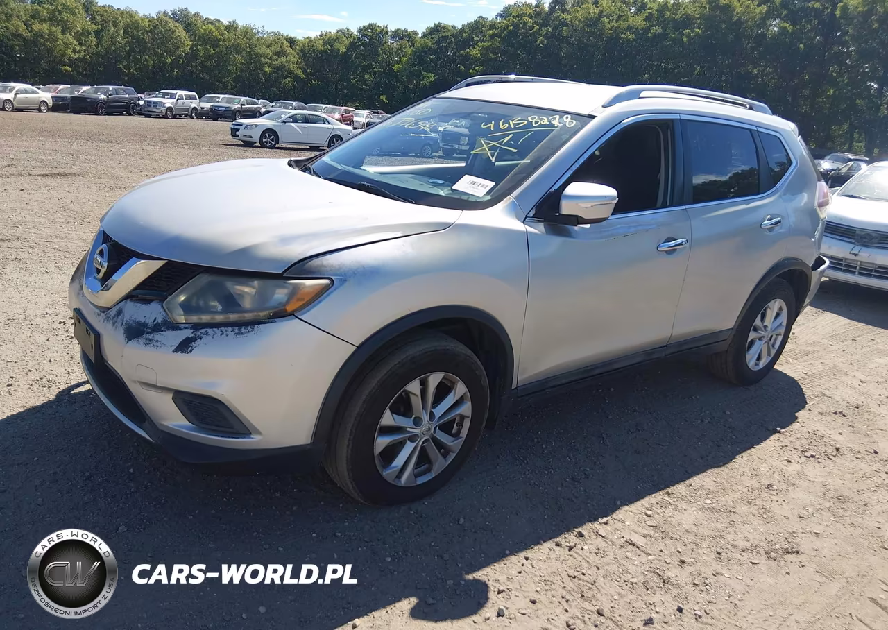 2014 Nissan Rogue Sv VIN:5N1AT2MVXEC850703 - 2