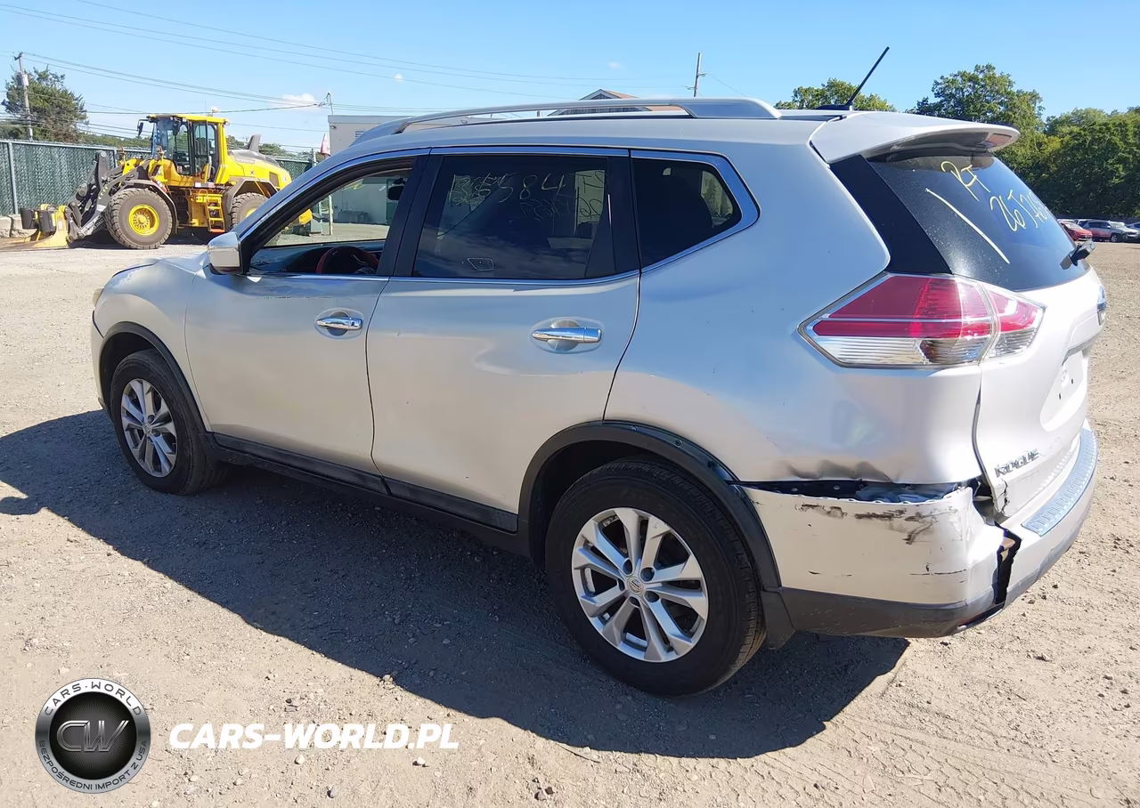 2014 Nissan Rogue Sv VIN:5N1AT2MVXEC850703 - 3