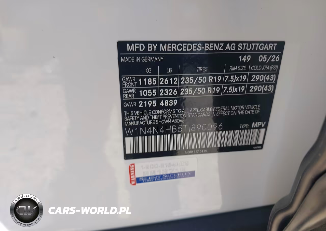 2026 Mercedes-Benz Gla 250 4Matic VIN:W1N4N4HB5TJ890096 - 9