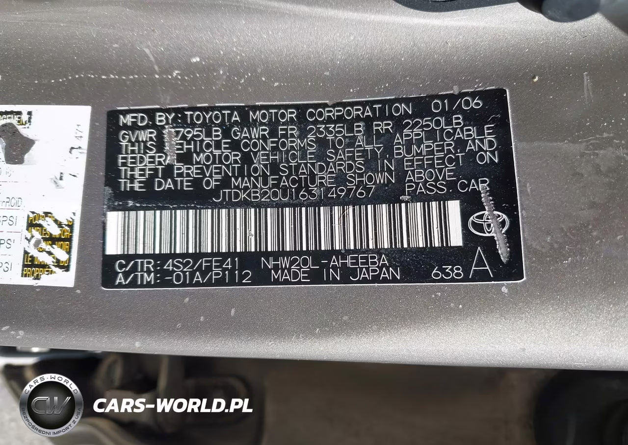 2006 Toyota Prius VIN:JTDKB20U163149767 - 9