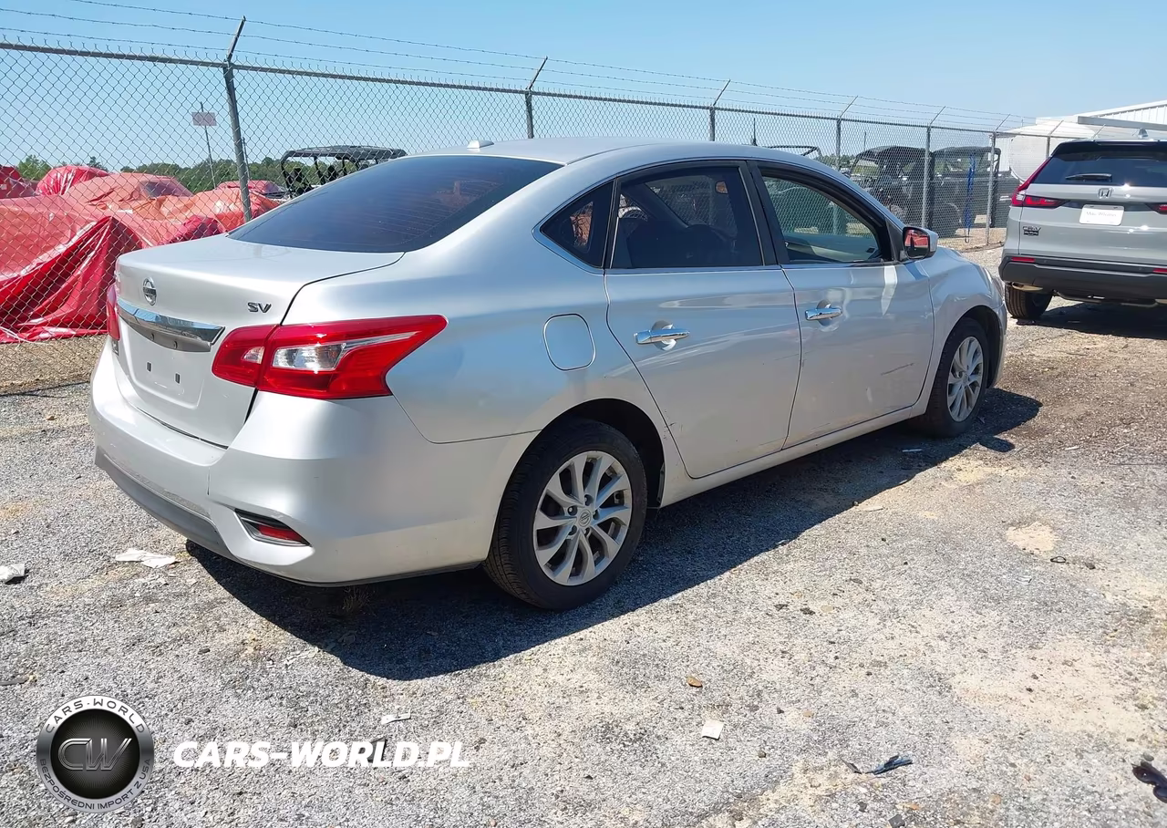 2019 Nissan Sentra S VIN:3N1AB7AP8KY316907 - 4