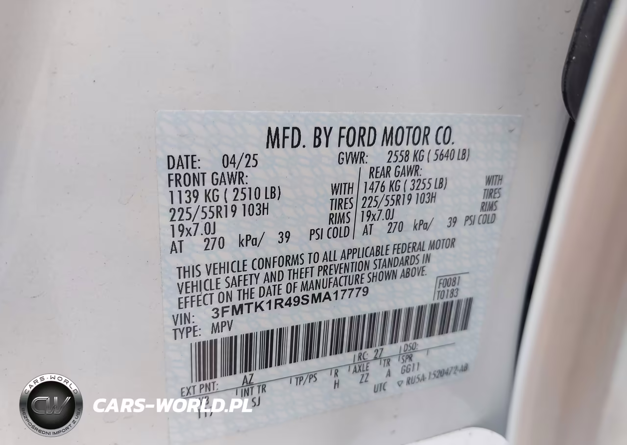 2025 Ford Mustang Mach-E Select VIN:3FMTK1R49SMA17779 - 9