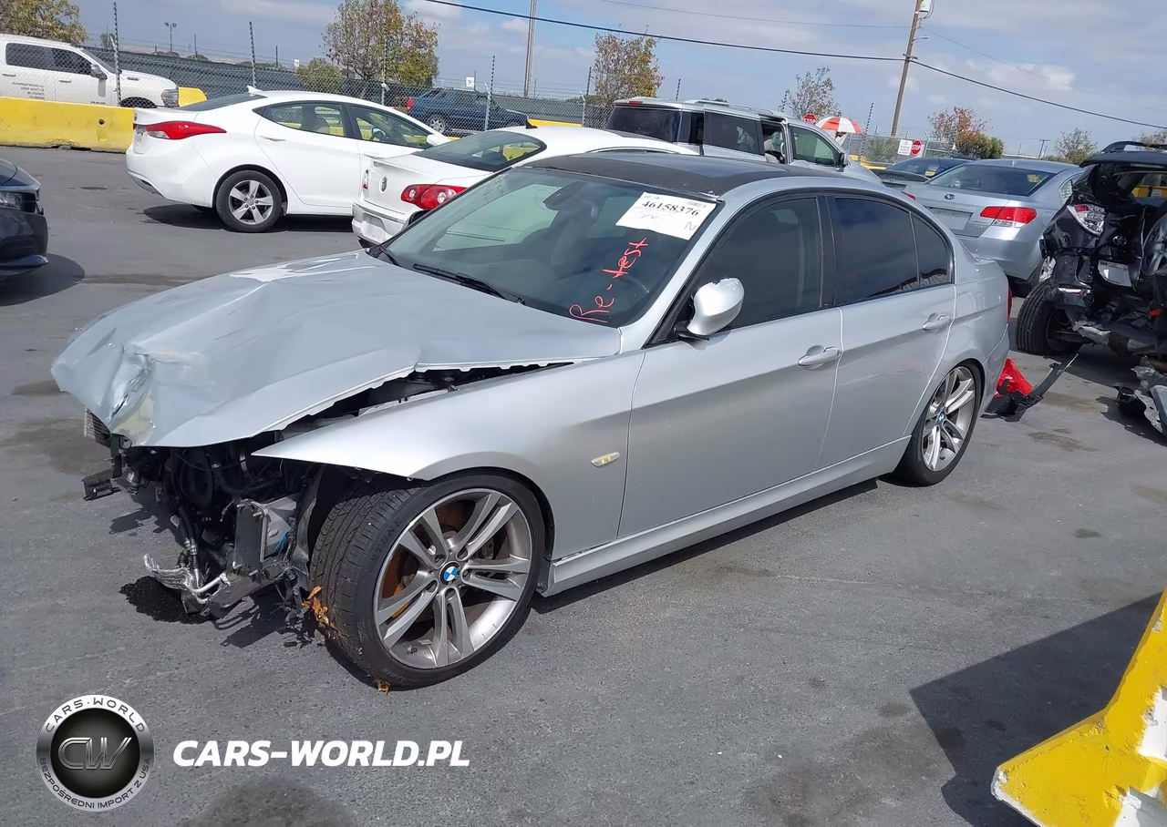 2011 BMW 335I VIN:WBAPM5C5XBF182097 - 2