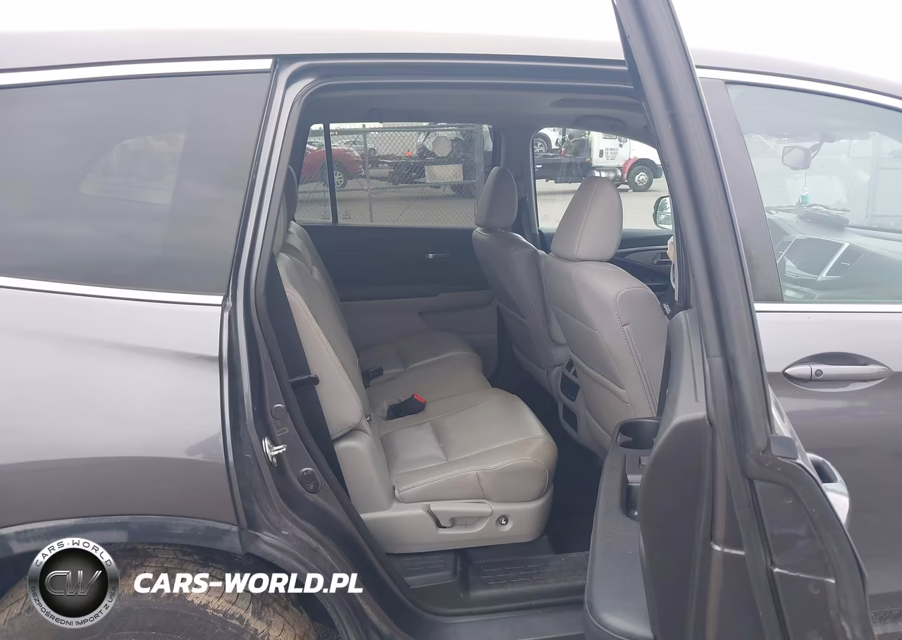 2017 Honda Pilot Ex-L VIN:5FNYF6H50HB072026 - 8