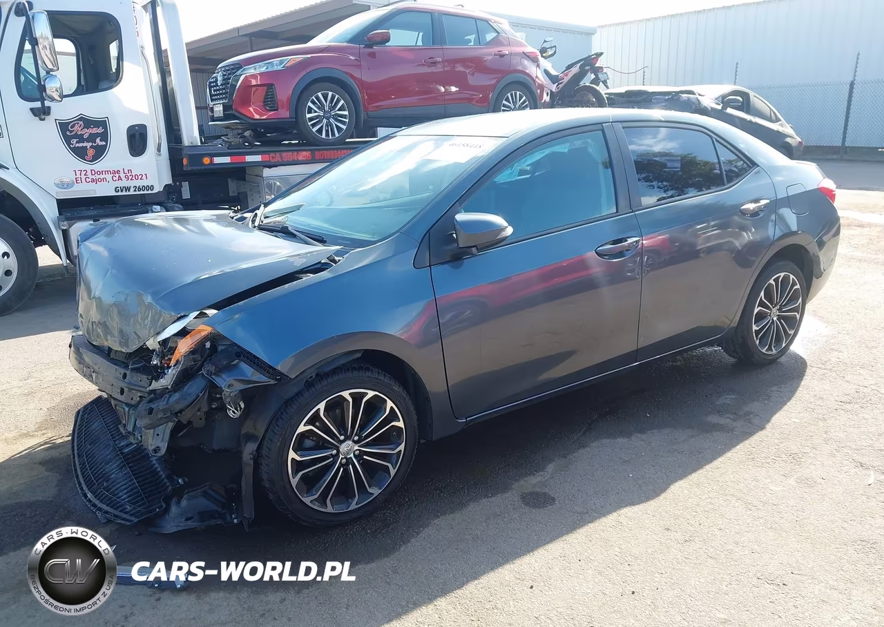 2015 Toyota Corolla S Plus VIN:5YFBURHE6FP335134 - 2