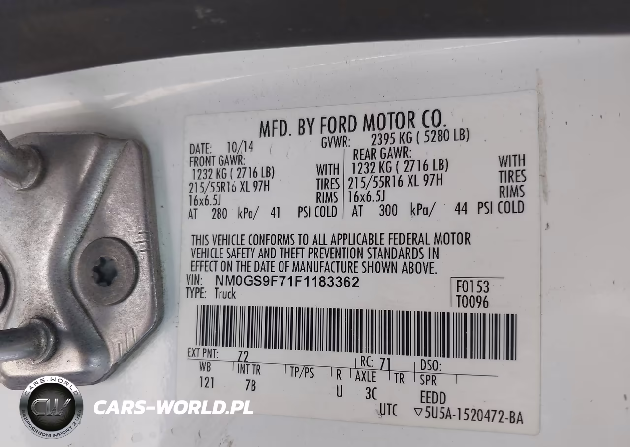 2015 Ford Transit Connect Xlt VIN:NM0GS9F71F1183362 - 9
