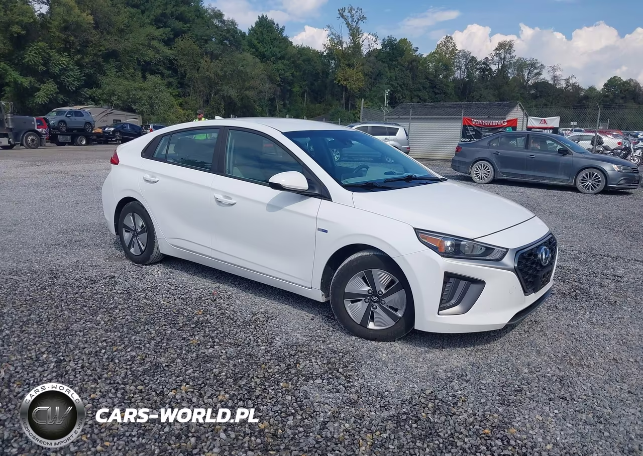 2020 Hyundai Ioniq Hybrid Blue VIN:KMHC65LC9LU220082 - 1