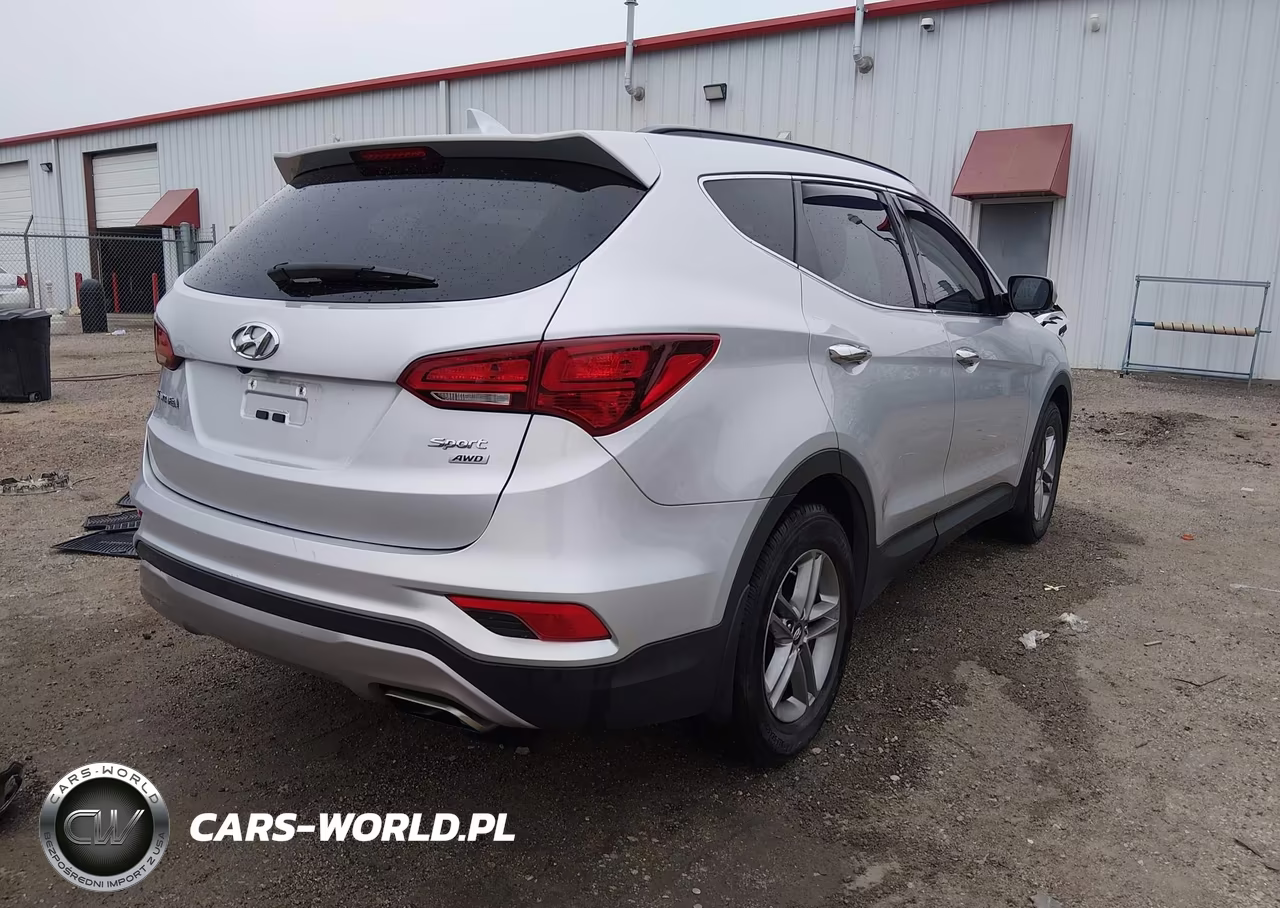 2017 Hyundai Santa Fe Sport 2.4L VIN:5XYZUDLB3HG495543 - 4