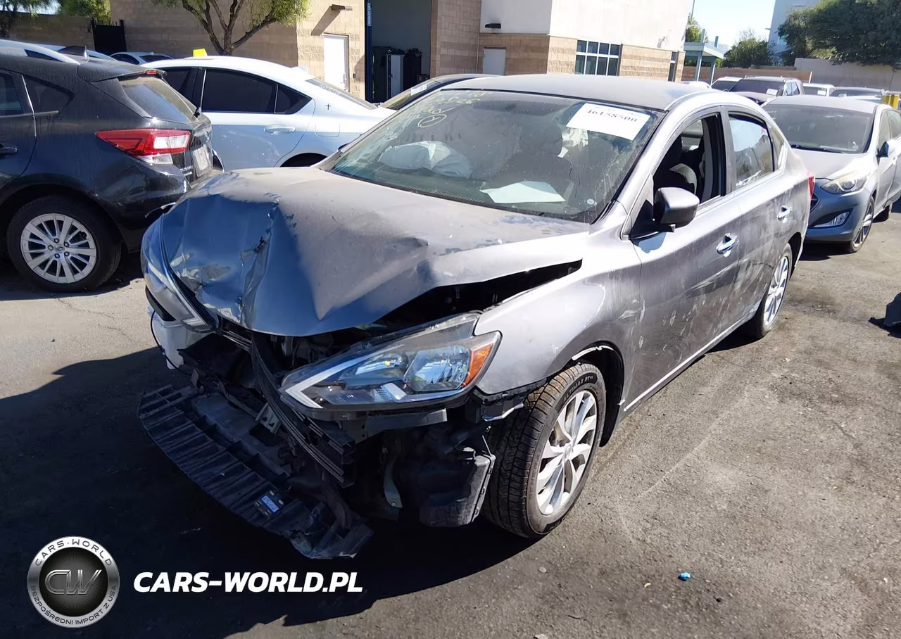 2019 Nissan Sentra Sv VIN:3N1AB7AP5KY246380 - 2