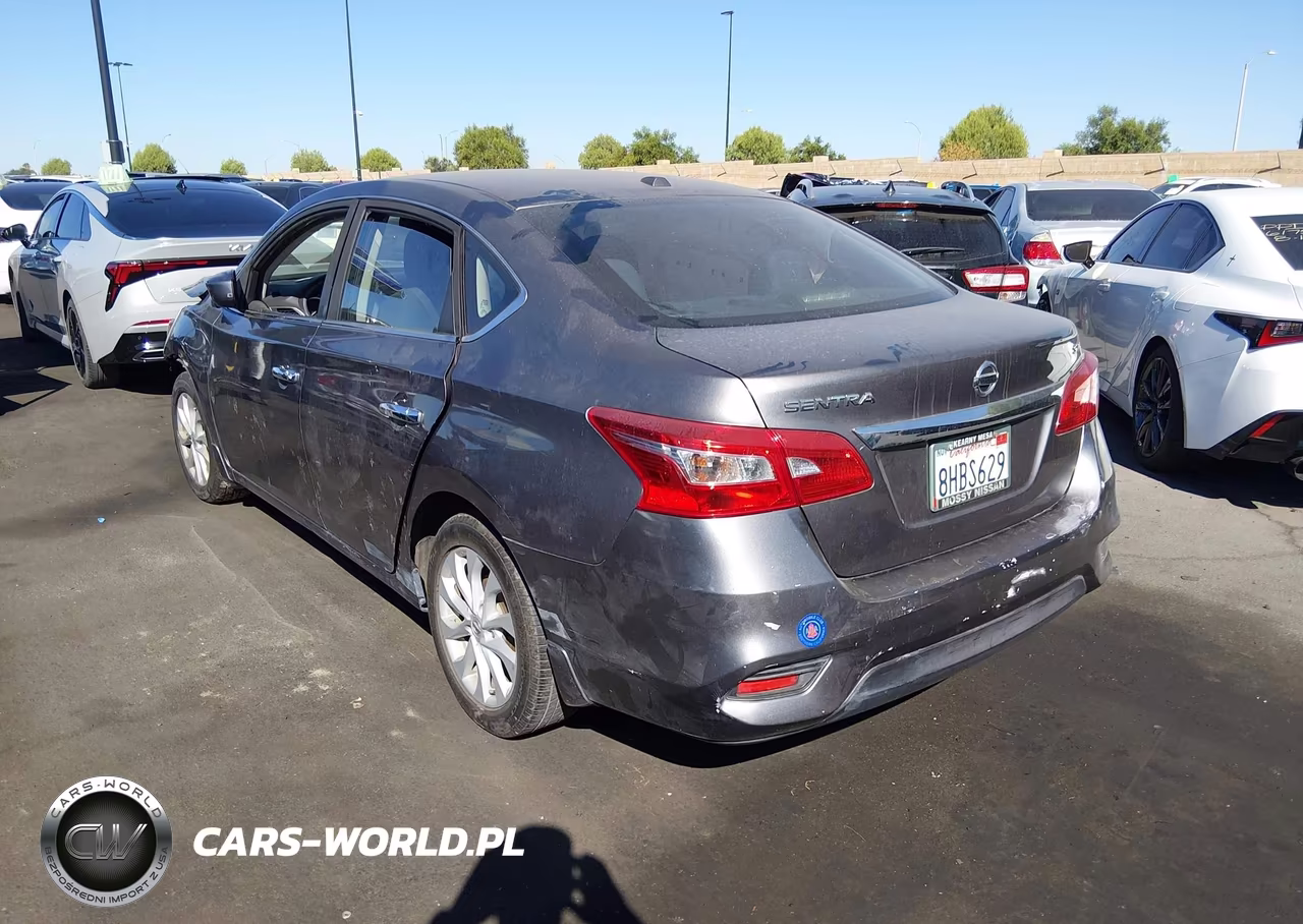 2019 Nissan Sentra Sv VIN:3N1AB7AP5KY246380 - 3