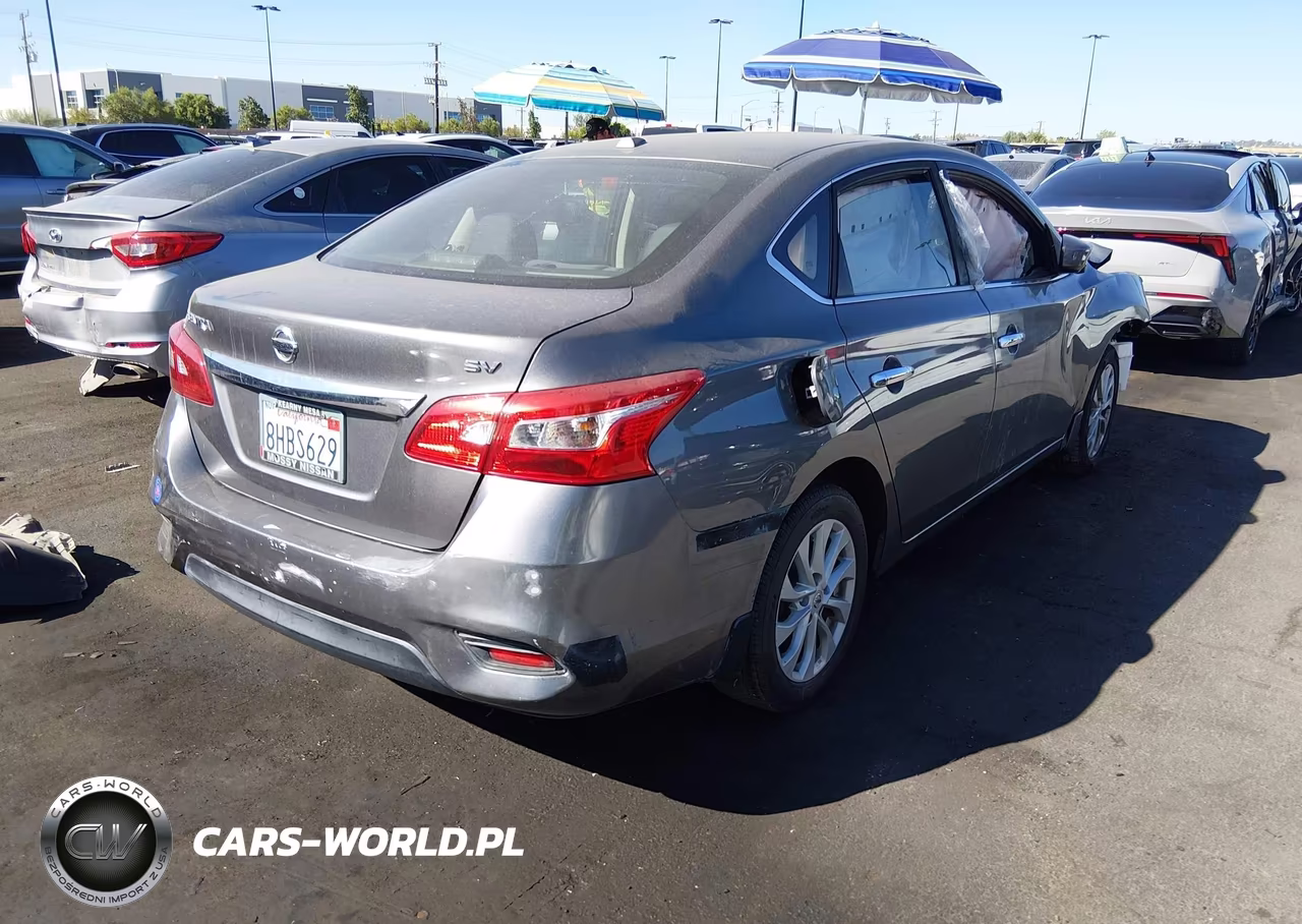 2019 Nissan Sentra Sv VIN:3N1AB7AP5KY246380 - 4
