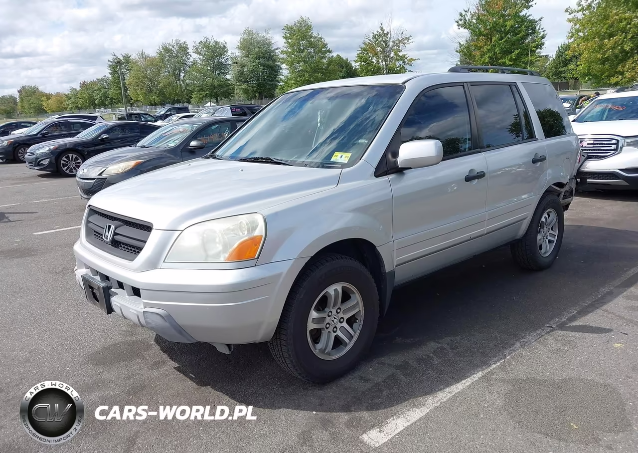 2005 Honda Pilot Ex VIN:2HKYF18415H506297 - 2