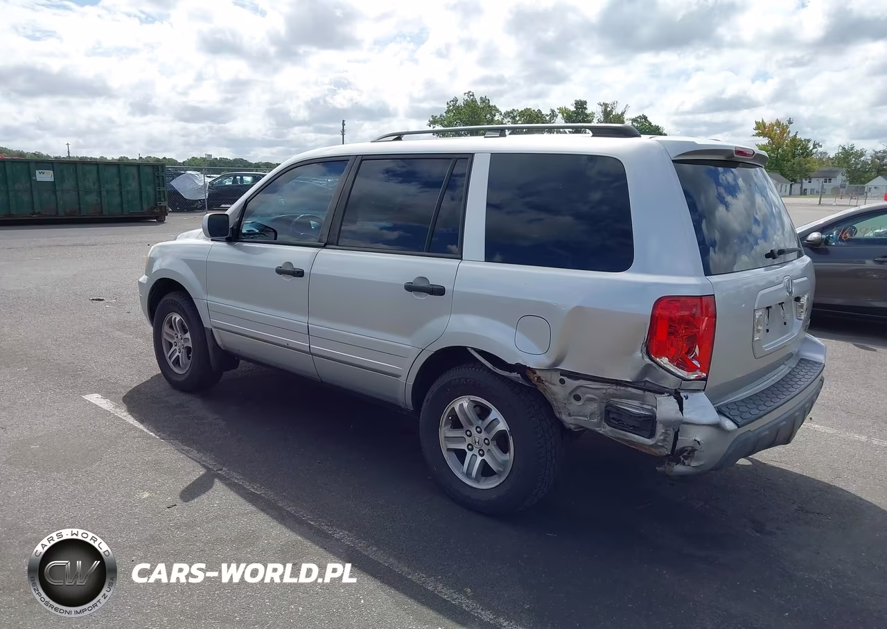 2005 Honda Pilot Ex VIN:2HKYF18415H506297 - 3