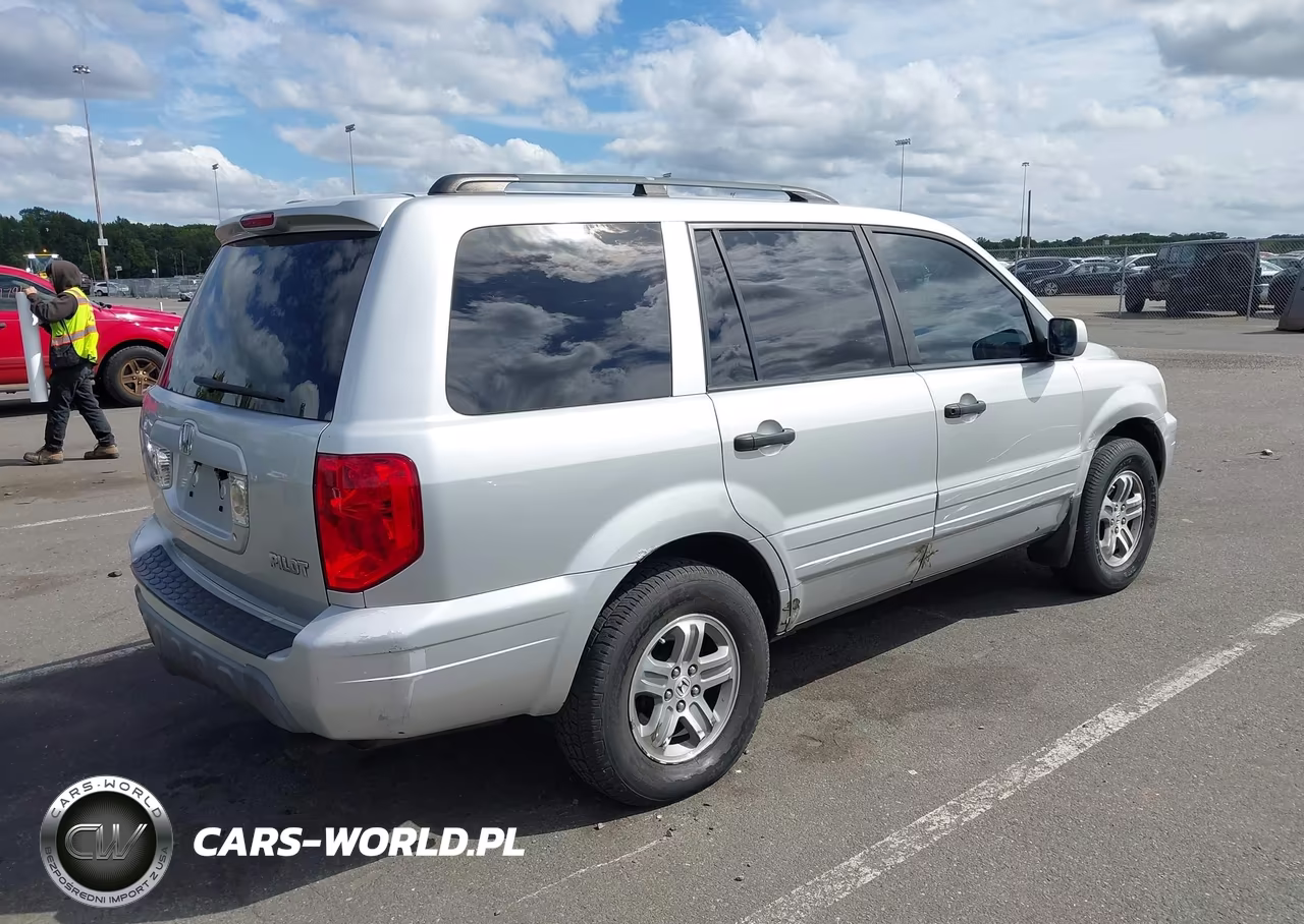 2005 Honda Pilot Ex VIN:2HKYF18415H506297 - 4