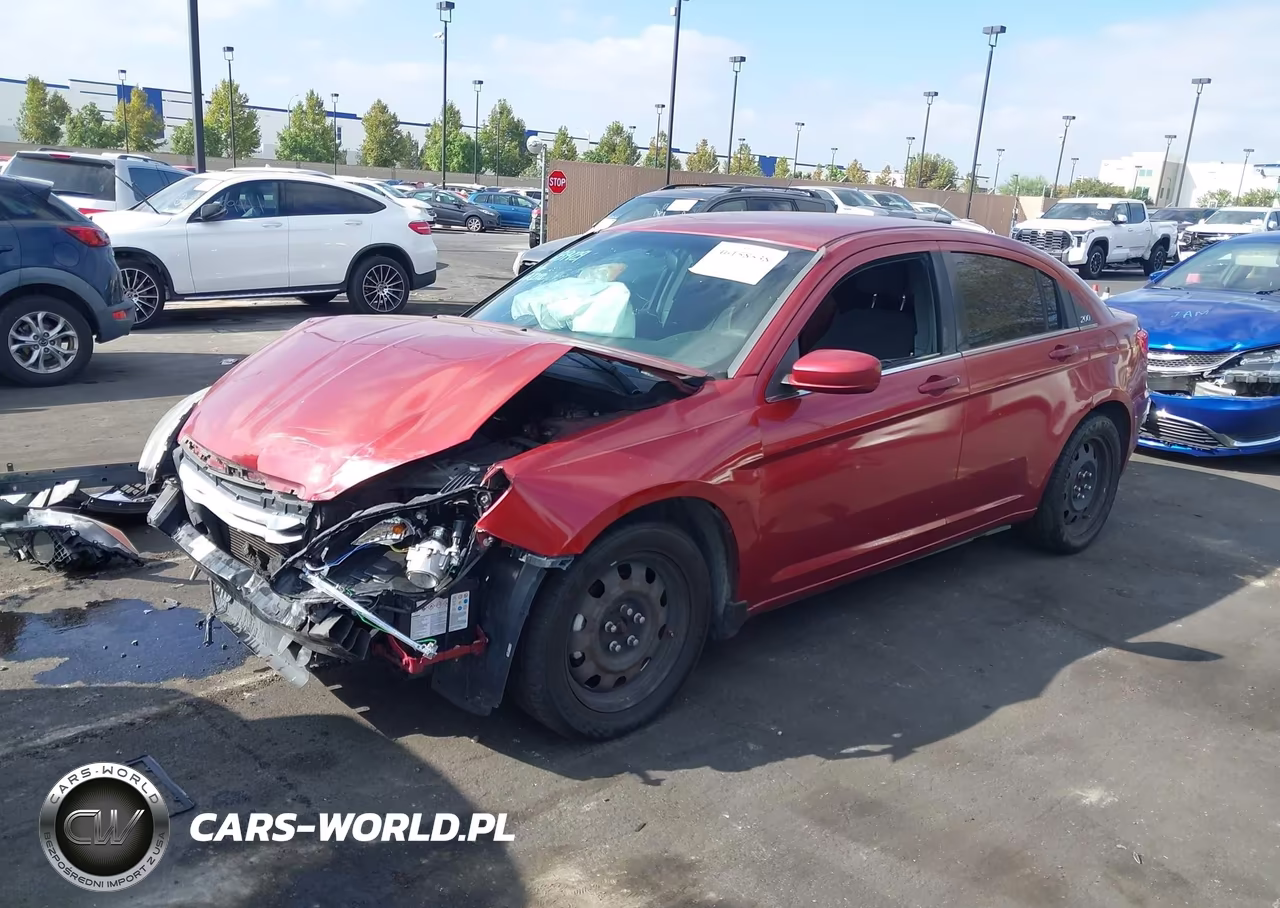 2014 Chrysler 200 Lx VIN:1C3CCBABXEN212080 - 2