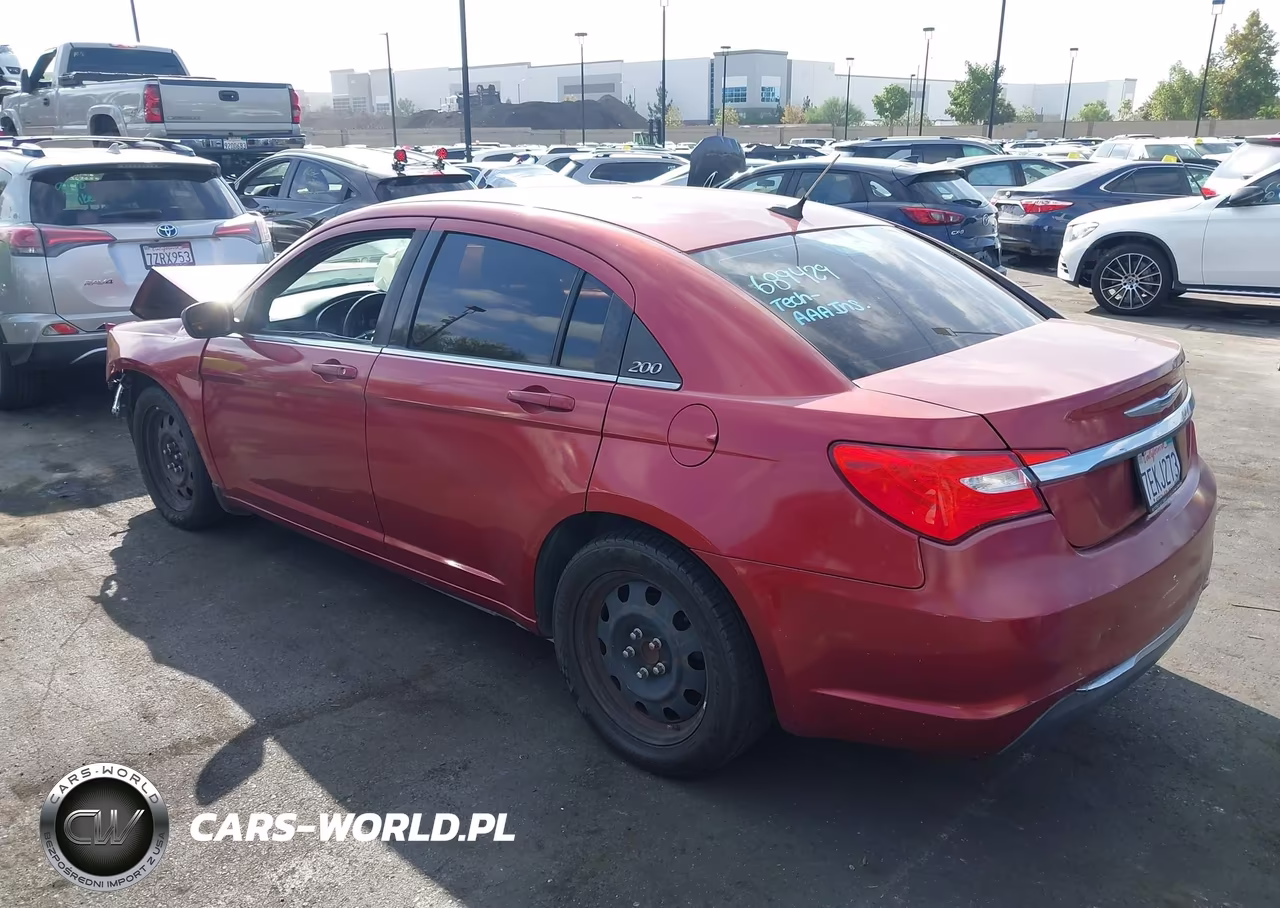 2014 Chrysler 200 Lx VIN:1C3CCBABXEN212080 - 3