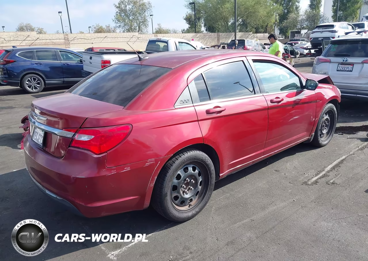 2014 Chrysler 200 Lx VIN:1C3CCBABXEN212080 - 4