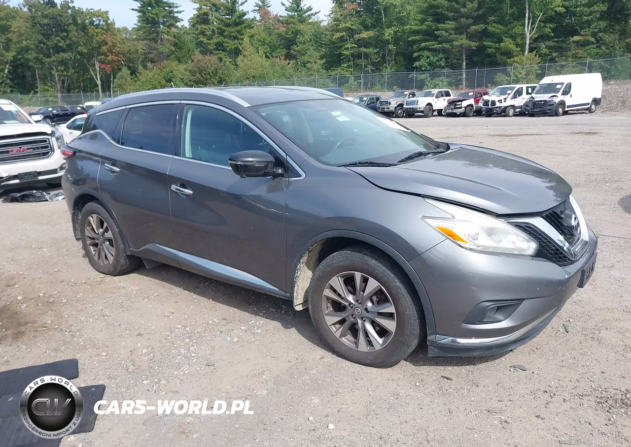 2016 Nissan Murano Sl VIN:5N1AZ2MH3GN168472 - 1
