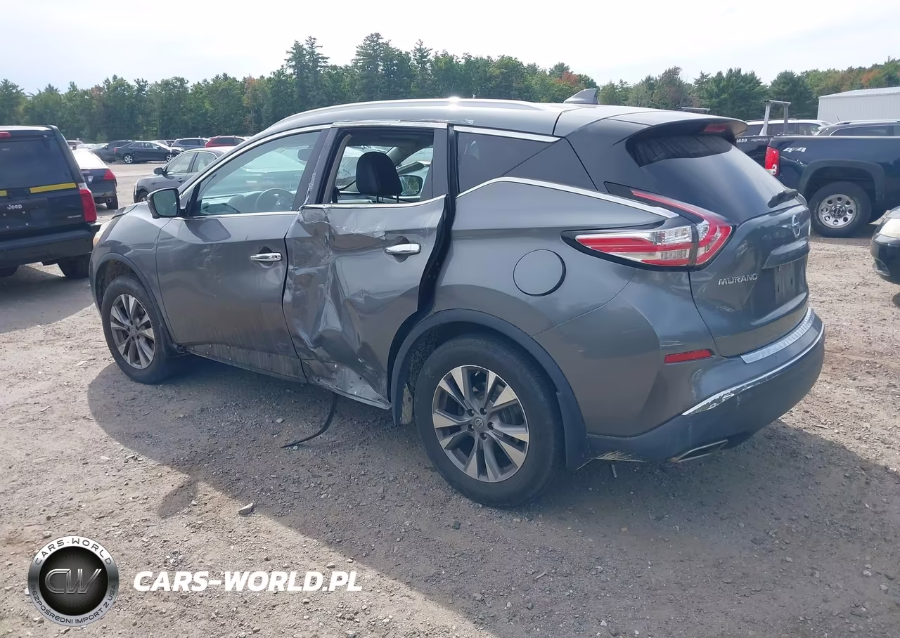 2016 Nissan Murano Sl VIN:5N1AZ2MH3GN168472 - 3