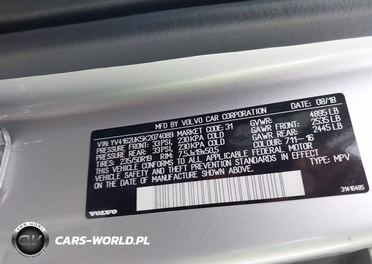 2019 Volvo Xc40 T5 Momentum VIN:YV4162UK5K2074089 - 9