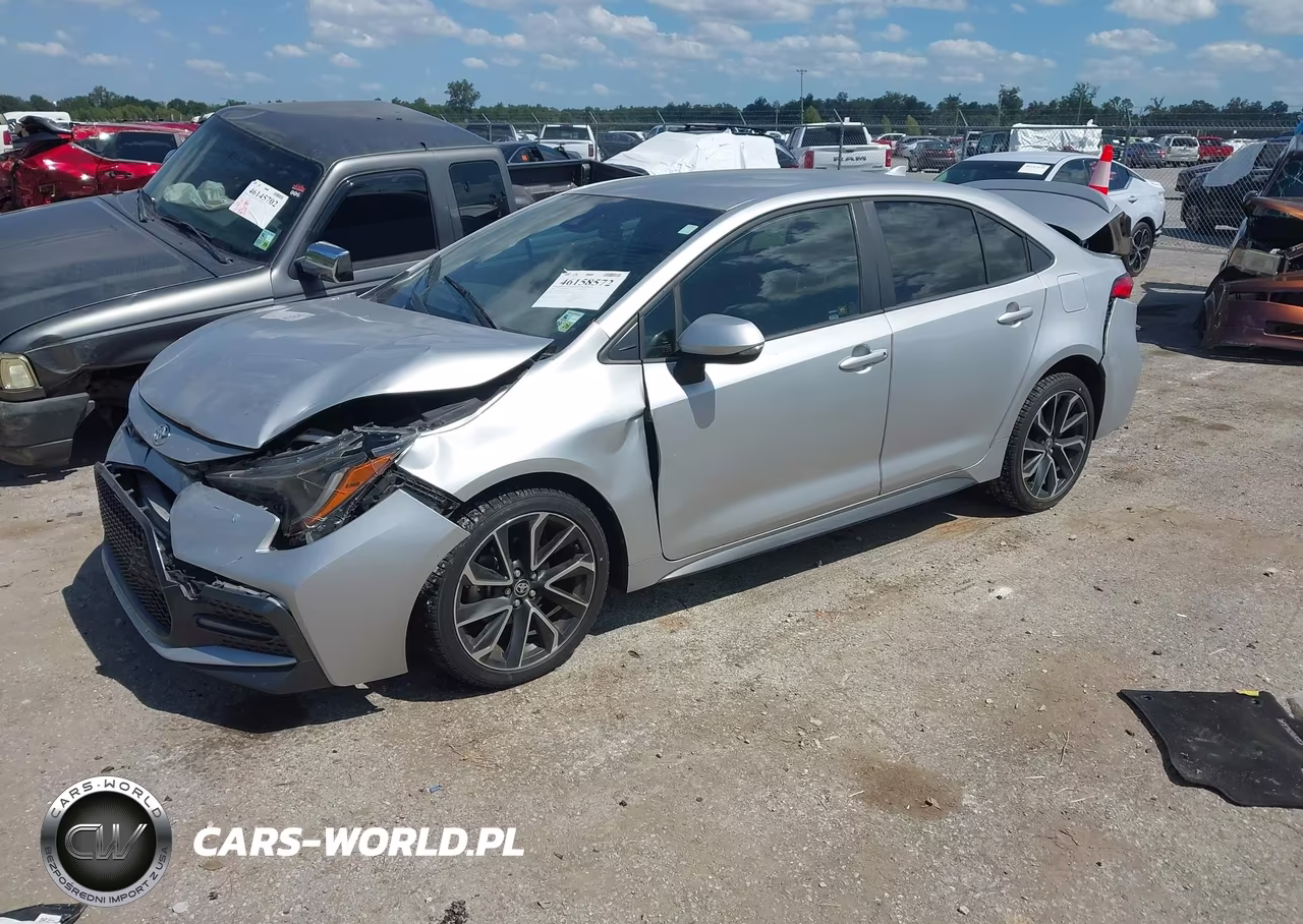 2020 Toyota Corolla Se VIN:JTDS4RCEXLJ029190 - 2