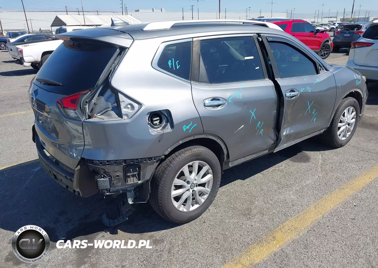 2020 Nissan Rogue Sv Fwd VIN:JN8AT2MT6LW017659 - 4
