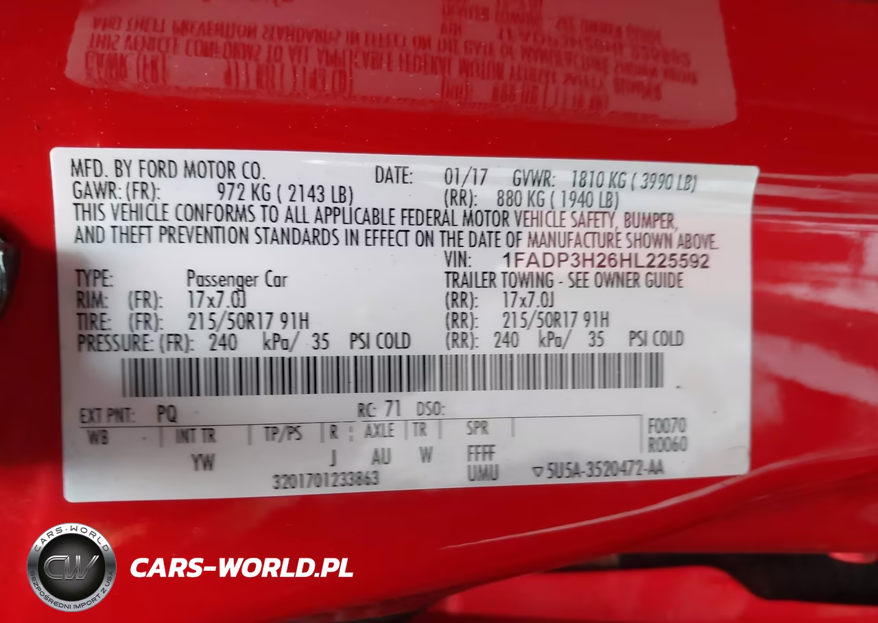 2017 Ford Focus Sel VIN:1FADP3H26HL225592 - 9