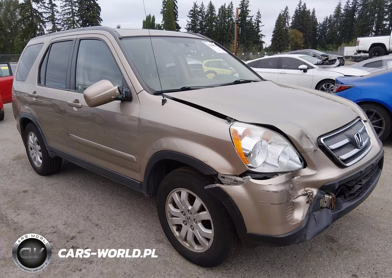 2006 Honda Cr-V Se VIN:JHLRD78996C047898 - 1