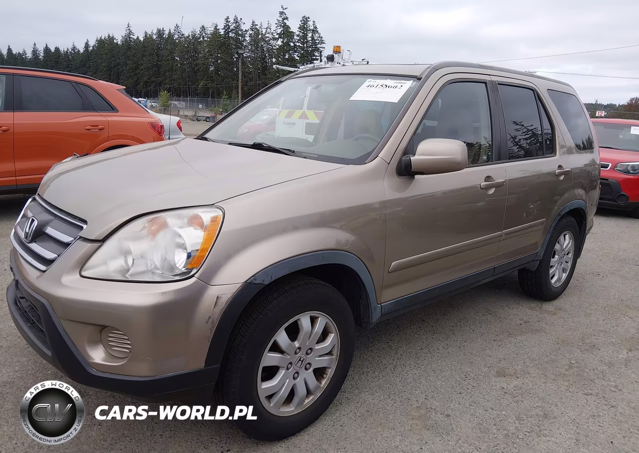 2006 Honda Cr-V Se VIN:JHLRD78996C047898 - 2