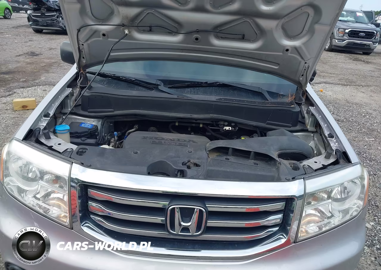 2013 Honda Pilot Lx VIN:5FNYF3H28DB042609 - 10