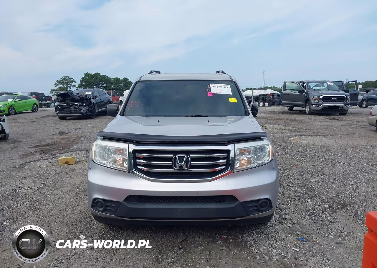 2013 Honda Pilot Lx VIN:5FNYF3H28DB042609 - 12