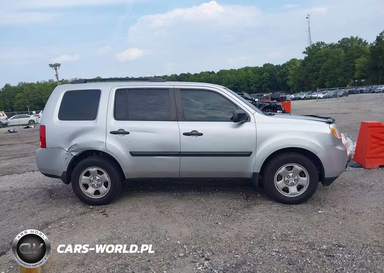 2013 Honda Pilot Lx VIN:5FNYF3H28DB042609 - 13