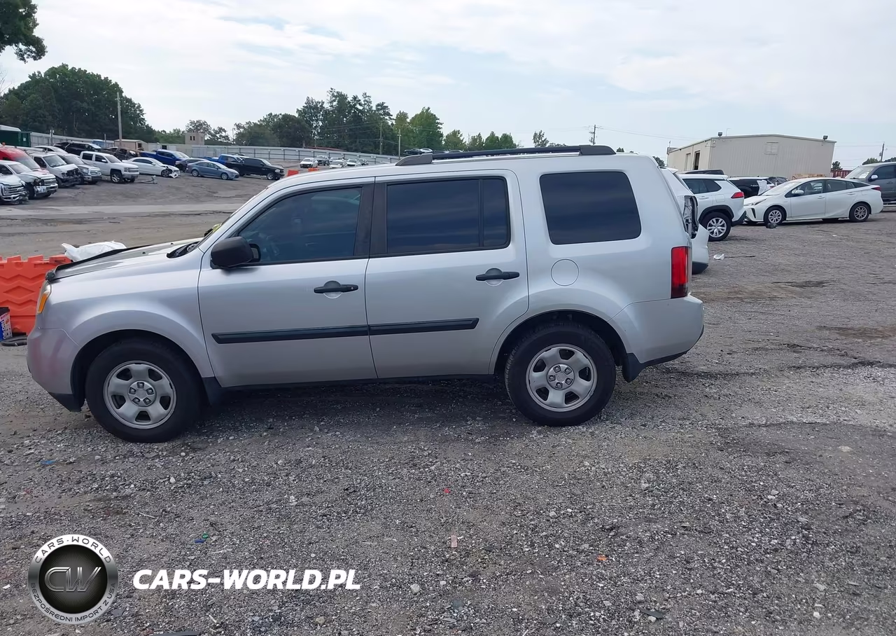 2013 Honda Pilot Lx VIN:5FNYF3H28DB042609 - 14