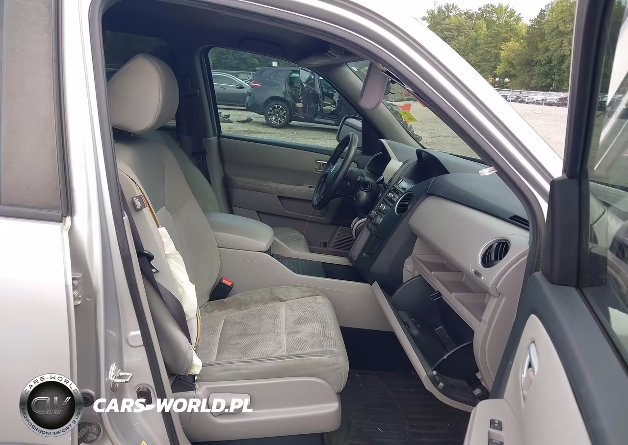 2013 Honda Pilot Lx VIN:5FNYF3H28DB042609 - 5