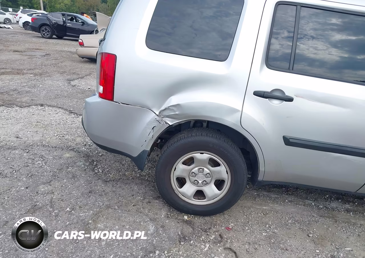 2013 Honda Pilot Lx VIN:5FNYF3H28DB042609 - 6