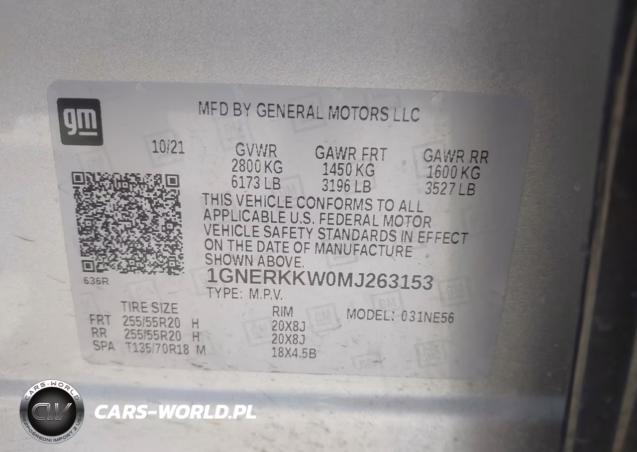 2021 Chevrolet Traverse Premier VIN:1GNERKKW0MJ263153 - 9
