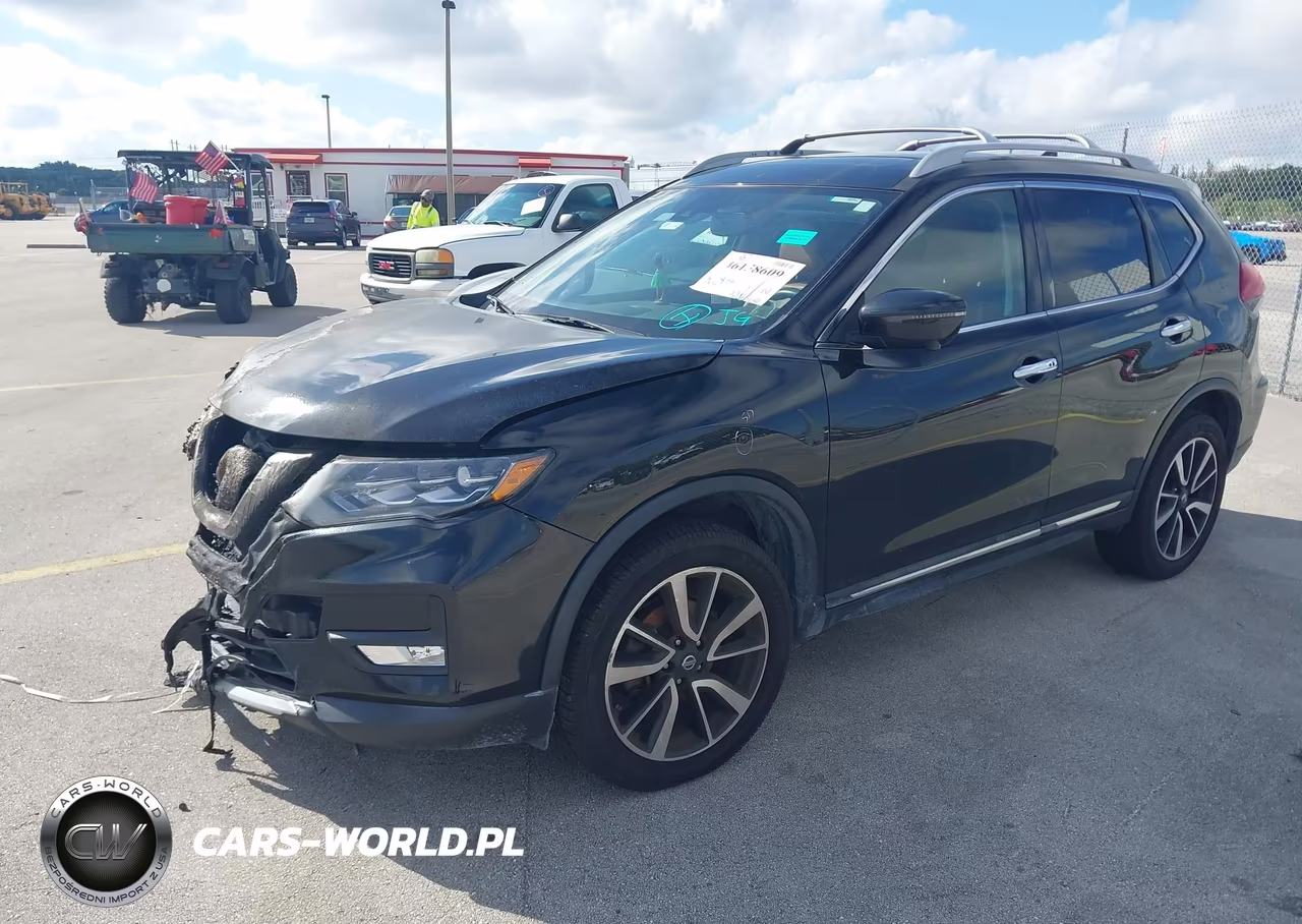2017 Nissan Rogue Sl VIN:5N1AT2MV8HC820667 - 2