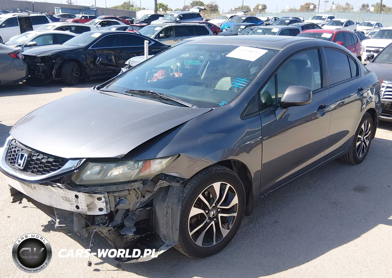 2013 Honda Civic Ex-L VIN:19XFB2F96DE266755 - 2