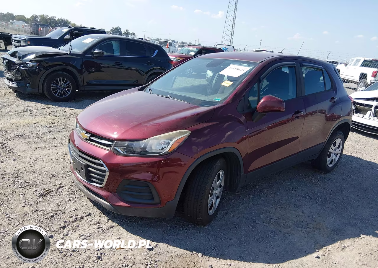 2017 Chevrolet Trax Ls VIN:3GNCJKSB2HL275220 - 2