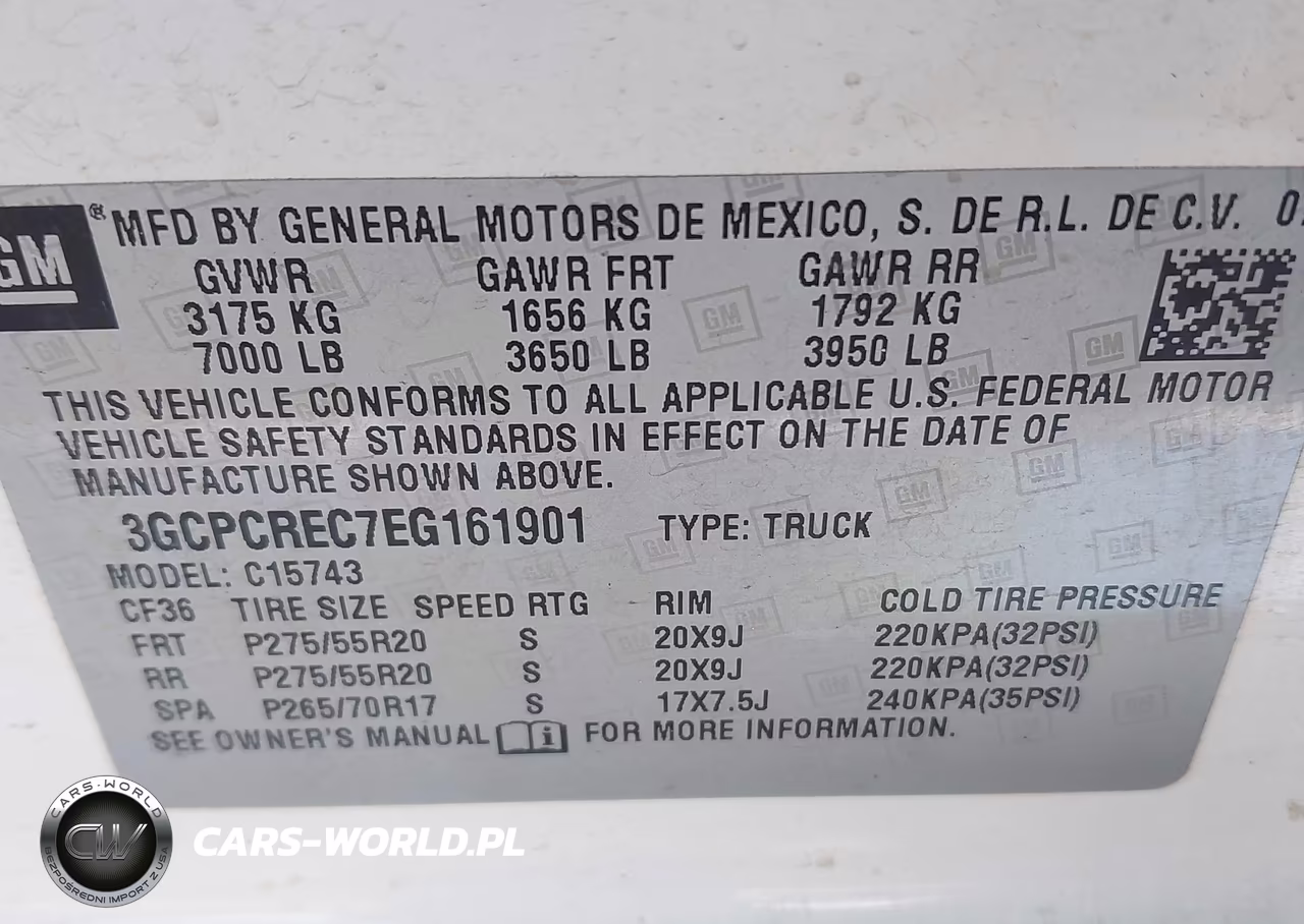 2014 Chevrolet Silverado 1500 1Lt VIN:3GCPCREC7EG161901 - 9