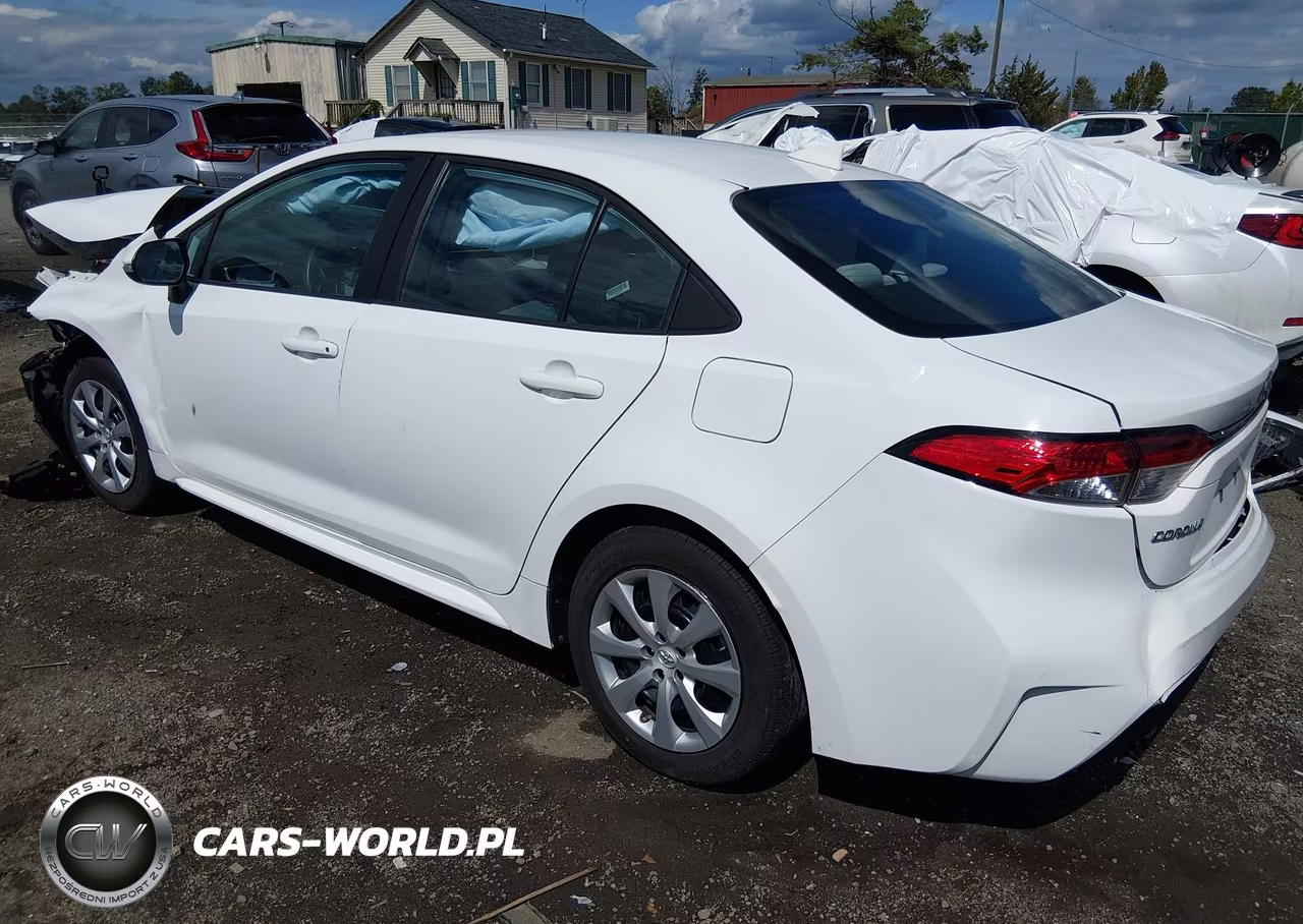2022 Toyota Corolla Le VIN:5YFEPMAEXNP320202 - 3