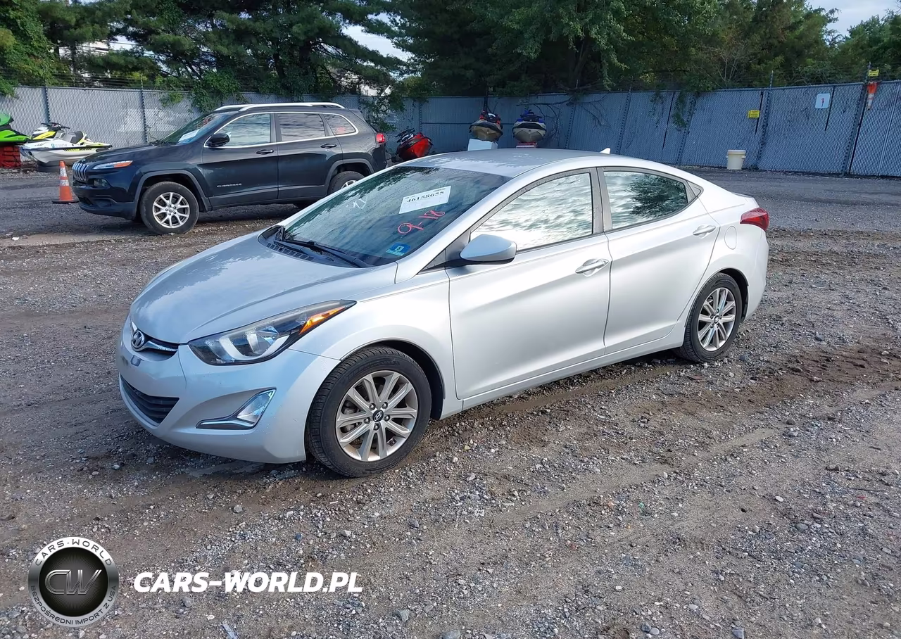 2014 Hyundai Elantra Se VIN:KMHDH4AE9EU071883 - 2