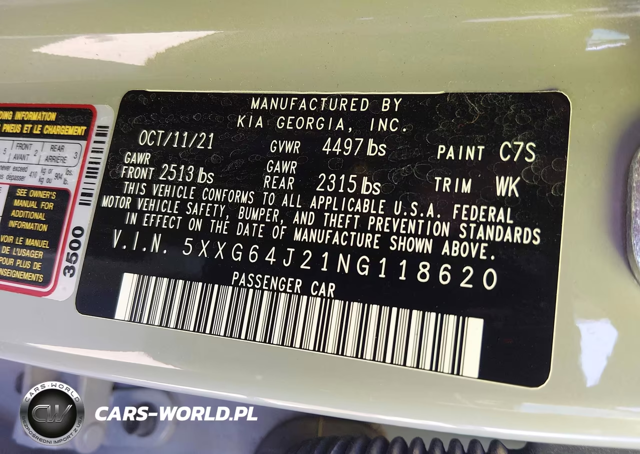 2022 Kia K5 Gt-Line VIN:5XXG64J21NG118620 - 9